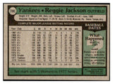 1979 Topps Baseball #700 Reggie Jackson Yankees NR-MT 447650