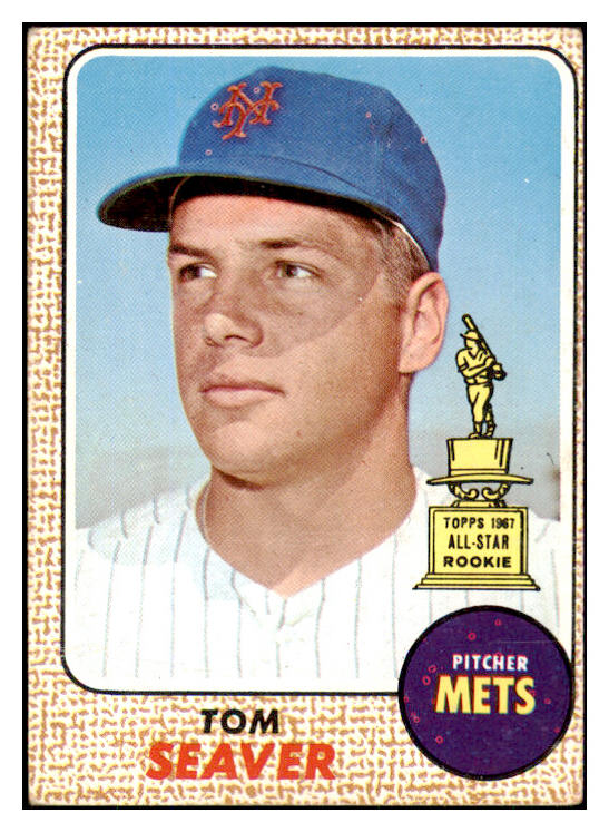 1968 Topps Baseball #045 Tom Seaver Mets VG-EX 447672
