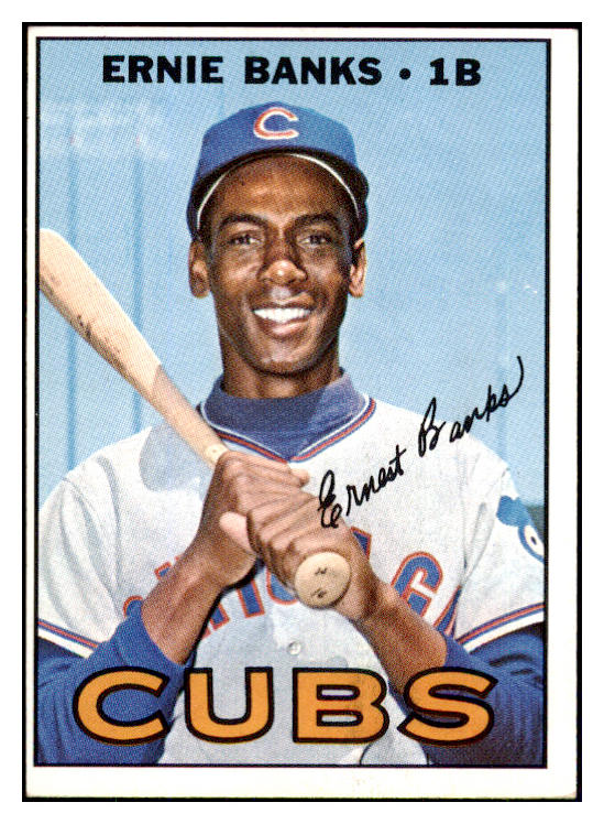1967 Topps Baseball #215 Ernie Banks Cubs EX+/EX-MT 447683