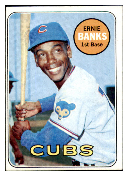 1969 Topps Baseball #020 Ernie Banks Cubs EX-MT 447700