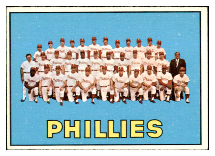 1967 Topps Baseball #102 Philadelphia Phillies Team NR-MT 447705