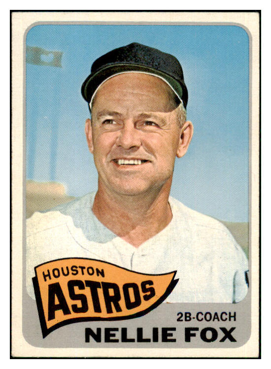 1965 Topps Baseball #485 Nellie Fox Astros EX-MT 447711