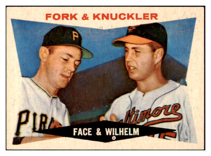 1960 Topps Baseball #115 Hoyt Wilhelm Roy Face EX-MT 447719