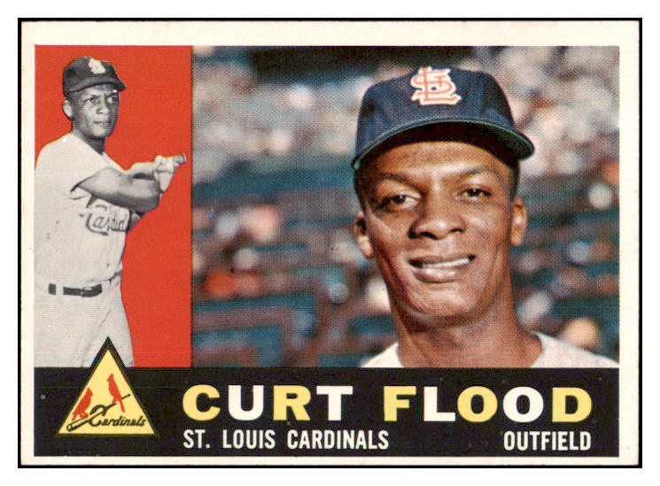 1960 Topps Baseball #275 Curt Flood Cardinals EX-MT 447742
