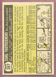 1961 Topps Baseball #287 Carl Yastrzemski Red Sox EX-MT 447970