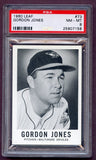 1960 Leaf Baseball #073 Gordon Jones Orioles PSA 8 NM/MT 448100