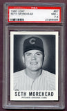 1960 Leaf Baseball #087 Seth Morehead Cubs PSA 7.5 NM+ 448114