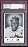 1960 Leaf Baseball #100 Willie Tasby Orioles PSA 7 NM 448127