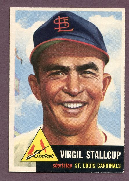 1953 Topps Baseball #180 Virgil Stallcup Cardinals NR-MT 448169