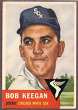 1953 Topps Baseball #196 Bob Keegan White Sox EX-MT 448183