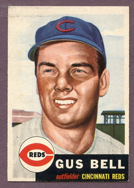 1953 Topps Baseball #118 Gus Bell Reds NR-MT 448204