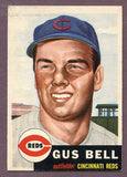 1953 Topps Baseball #118 Gus Bell Reds NR-MT 448204