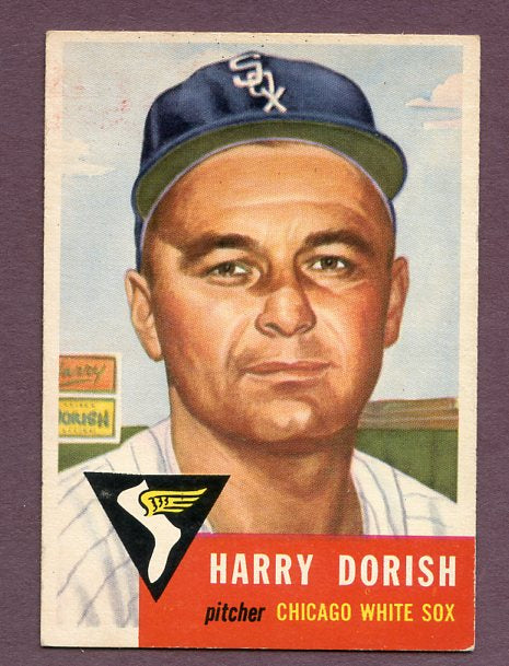 1953 Topps Baseball #145 Harry Dorish White Sox EX-MT 448235