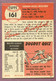 1953 Topps Baseball #161 Vern Bickford Braves EX-MT 448244