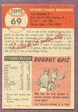 1953 Topps Baseball #069 Dick Brodowski Red Sox EX-MT 448248