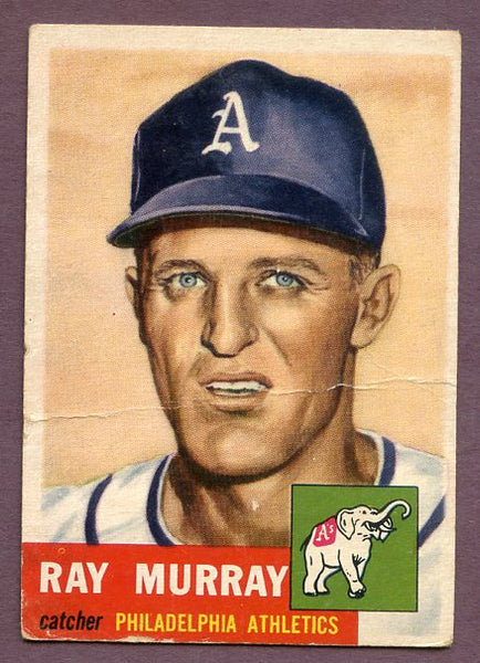 1953 Topps Baseball #234 Ray Murray A's FR-GD 448281