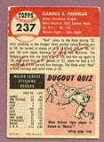 1953 Topps Baseball #237 Clarence Podbielan Reds VG 448359