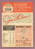 1953 Topps Baseball #208 Jim Wilson Braves EX 448496