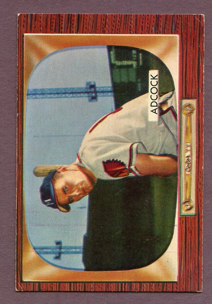 1955 Bowman Baseball #218 Joe Adcock Braves EX 448647