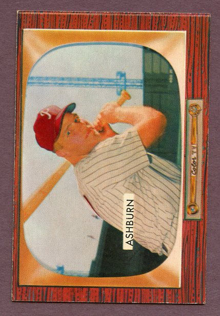 1955 Bowman Baseball #130 Richie Ashburn Phillies EX 448659