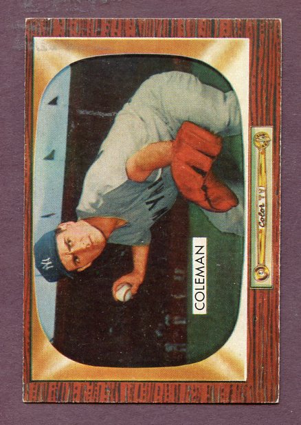 1955 Bowman Baseball #099 Jerry Coleman Yankees NR-MT 448712