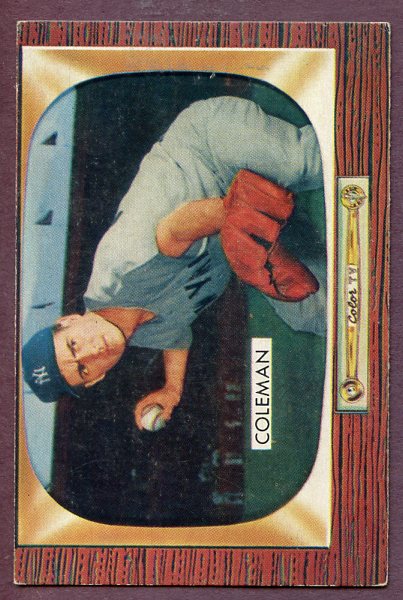 1955 Bowman Baseball #099 Jerry Coleman Yankees EX-MT 448716
