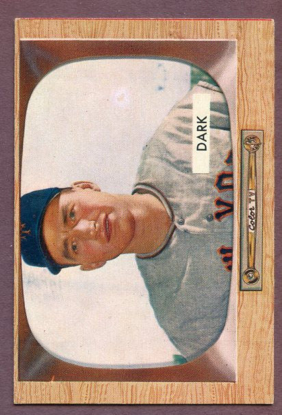 1955 Bowman Baseball #002 Alvin Dark Giants EX-MT 448736