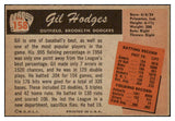 1955 Bowman Baseball #158 Gil Hodges Dodgers VG-EX/EX 448796