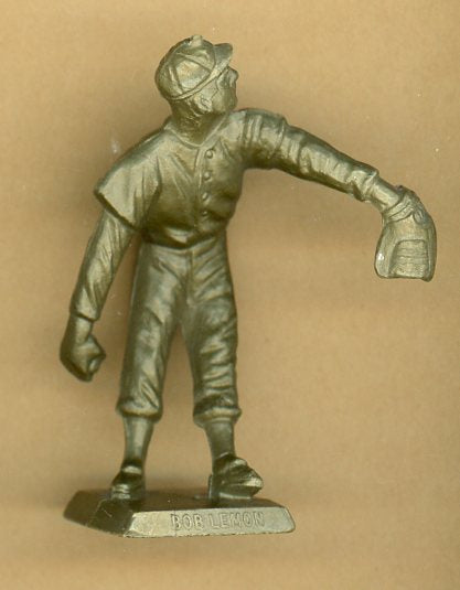 1956 Big League Stars Statue Bob Lemon Indians EX-MT 448830