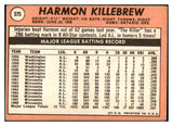 1969 Topps Baseball #375 Harmon Killebrew Twins VG-EX 448846