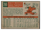 1959 Topps Baseball #295 Billy Martin Indians VG-EX 448854