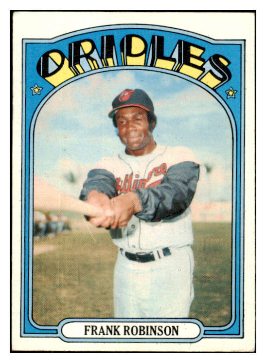1972 Topps Baseball #100 Frank Robinson Orioles VG-EX 448875