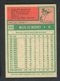 1975 Topps Baseball #450 Willie McCovey Padres VG-EX/EX 448884