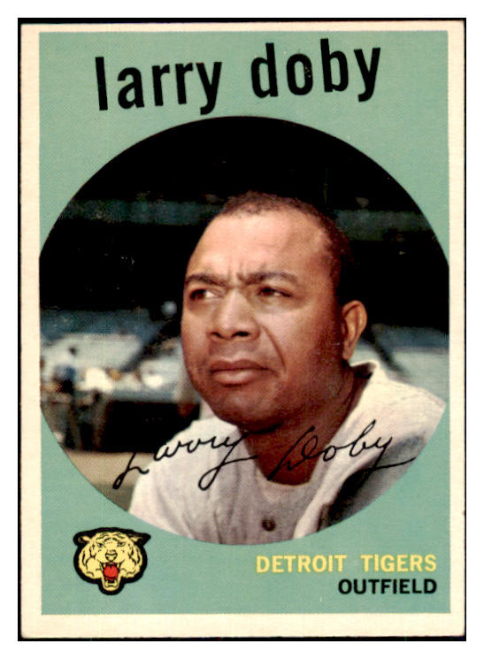 1959 Topps Baseball #455 Larry Doby Tigers EX-MT 448888