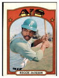 1972 Topps Baseball #435 Reggie Jackson A's VG-EX 448910
