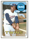 1969 Topps Baseball #600 Tony Oliva Twins EX 448917