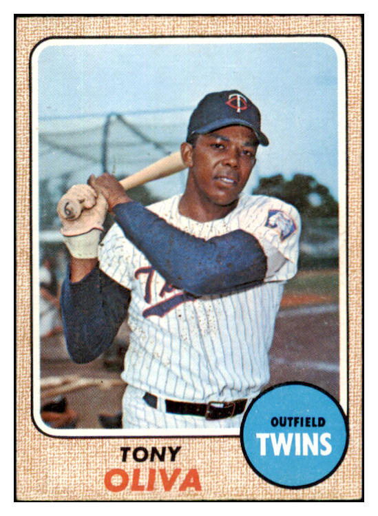 1968 Topps Baseball #165 Tony Oliva Twins EX-MT 448934