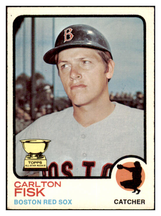 1973 Topps Baseball #193 Carlton Fisk Red Sox VG-EX/EX 448959