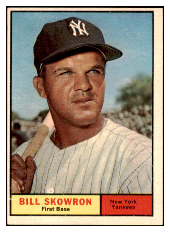 1961 Topps Baseball #371 Bill Skowron Yankees EX+/EX-MT 448973