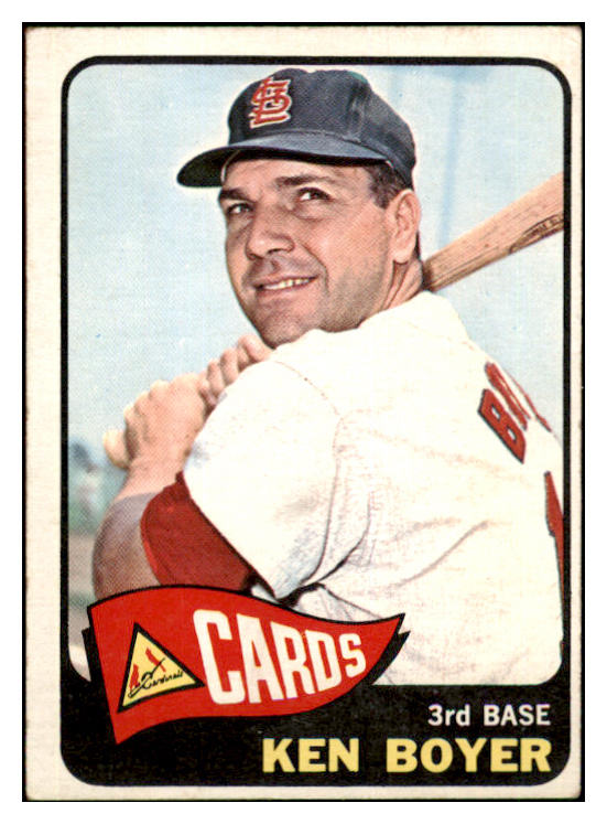 1965 Topps Baseball #100 Ken Boyer Cardinals VG-EX 448978