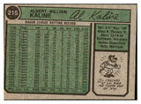 1974 Topps Baseball #215 Al Kaline Tigers VG 448988