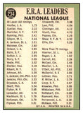 1967 Topps Baseball #234 N.L. ERA Leaders Sandy Koufax EX+/EX-MT 449001