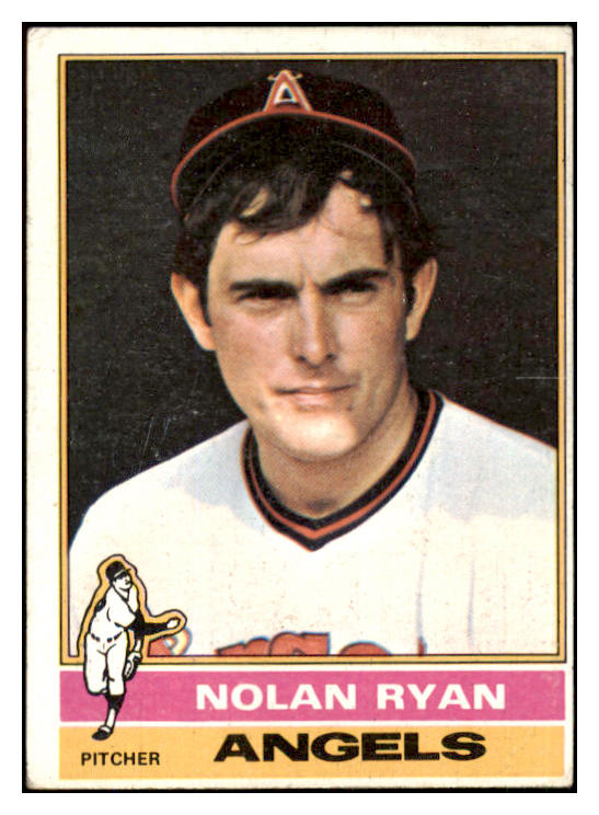 1976 Topps Baseball #330 Nolan Ryan Angels VG 449011