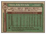 1976 Topps Baseball #330 Nolan Ryan Angels VG 449011
