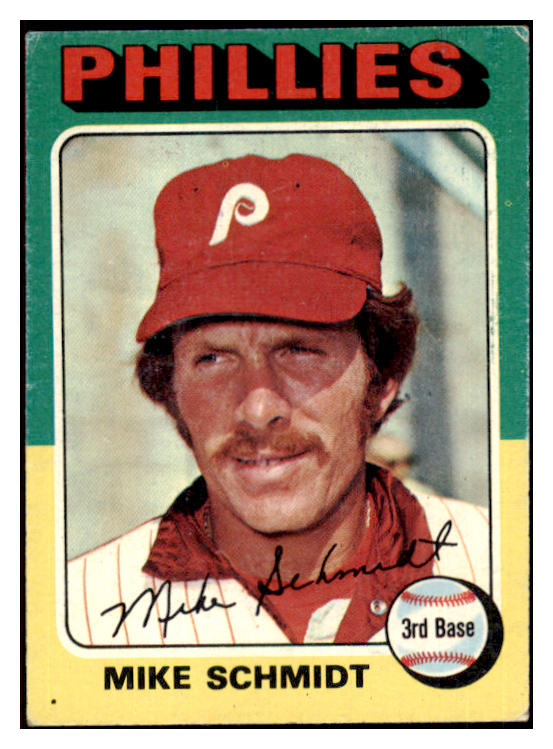 1975 Topps Baseball #070 Mike Schmidt Phillies GD-VG 449012