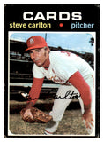 1971 Topps Baseball #055 Steve Carlton Cardinals GD-VG 449014