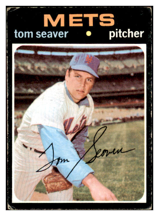 1971 Topps Baseball #160 Tom Seaver Mets GD-VG 449016