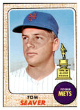 1968 Topps Baseball #045 Tom Seaver Mets EX-MT oc 449039