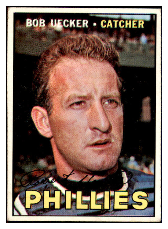 1967 Topps Baseball #326 Bob Uecker Phillies VG-EX 449057