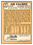 1968 Topps Baseball #575 Jim Palmer Orioles EX-MT/NR-MT 449061